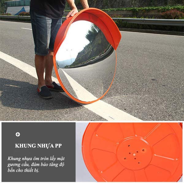 Chi tiết đặc điểm cấu tạo gương cầu lồi hình tròn