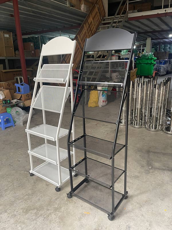 Mua kệ đựng tạp chí có bánh xe