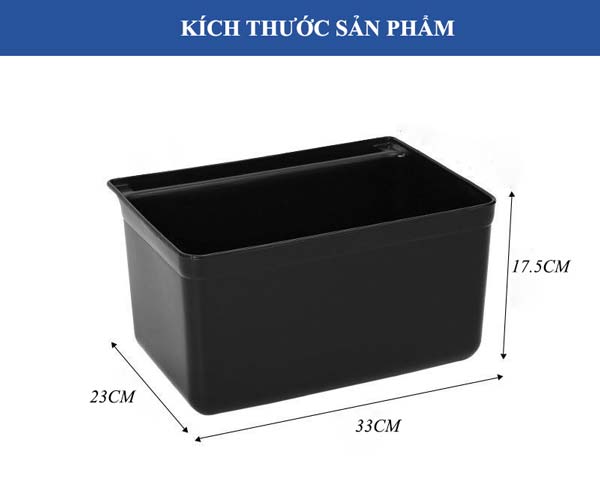 Kích thước khay nhựa đựng đồ xe thu dọn bàn ăn