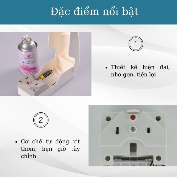 Tham khảo đặc điểm máy tạo mùi thơm phòng