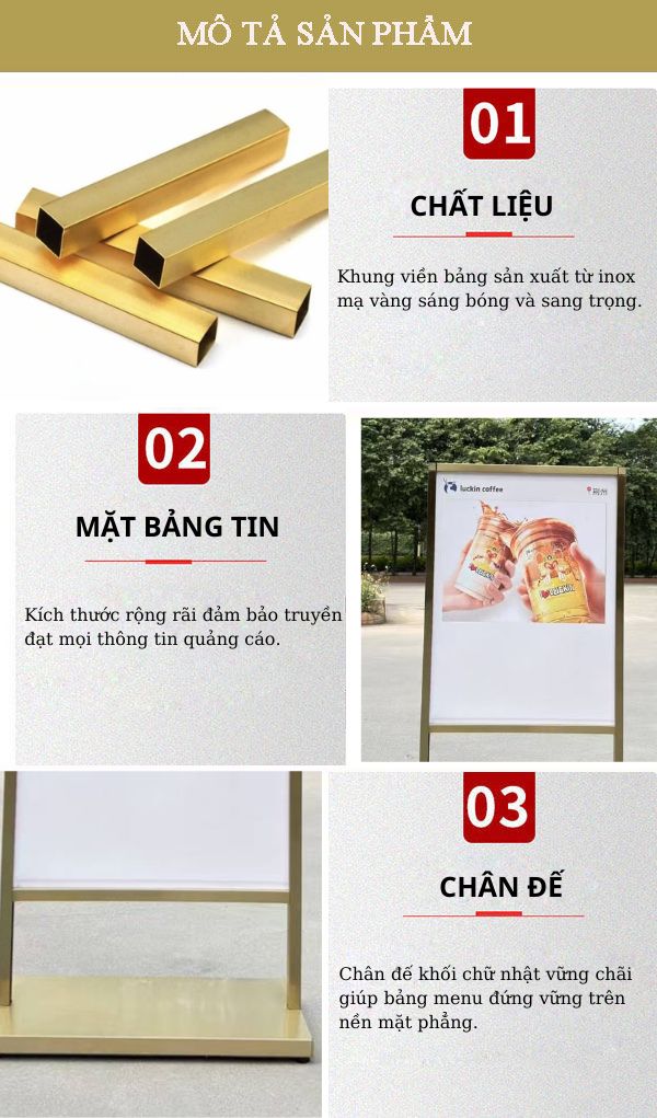 Đặc điểm chung của Standee quảng cáo 