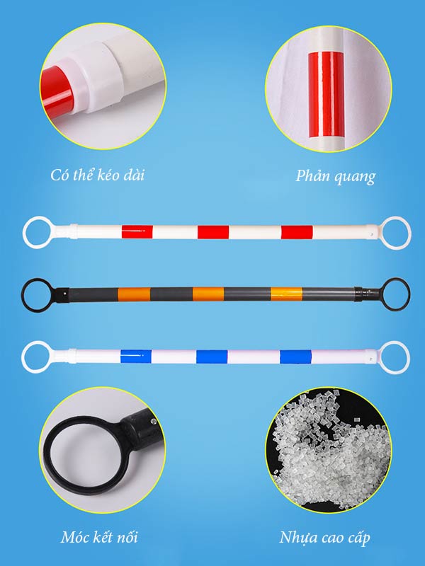 Đặc điểm của thanh nối cọc tiêu 2 đầu