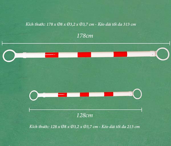 Tham khảo kích thước thanh nối cọc tiêu