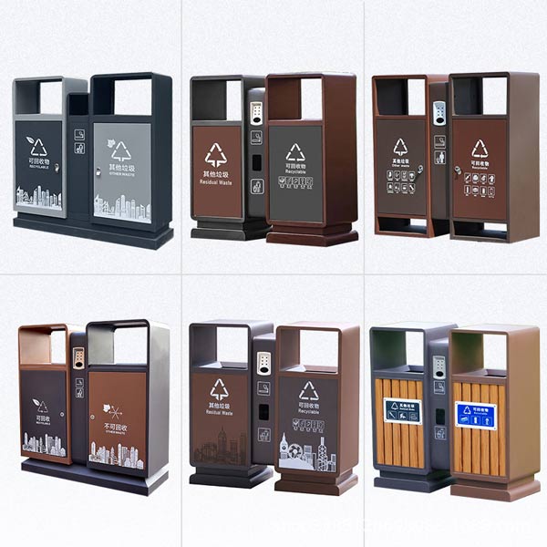Paloca cung cấp đủ các loại thùng rác ngoài trời