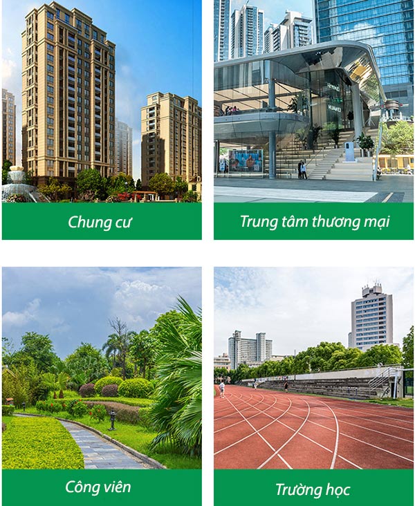 Mẫu thùng rác được sử dụng ở ngoài trời