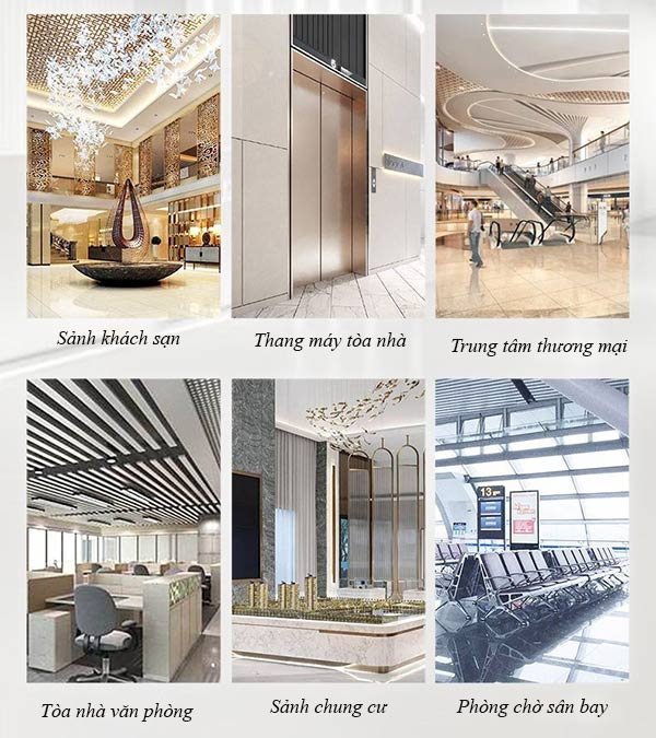 Mẫu thùng rác phù hợp với những không gian sang trọng