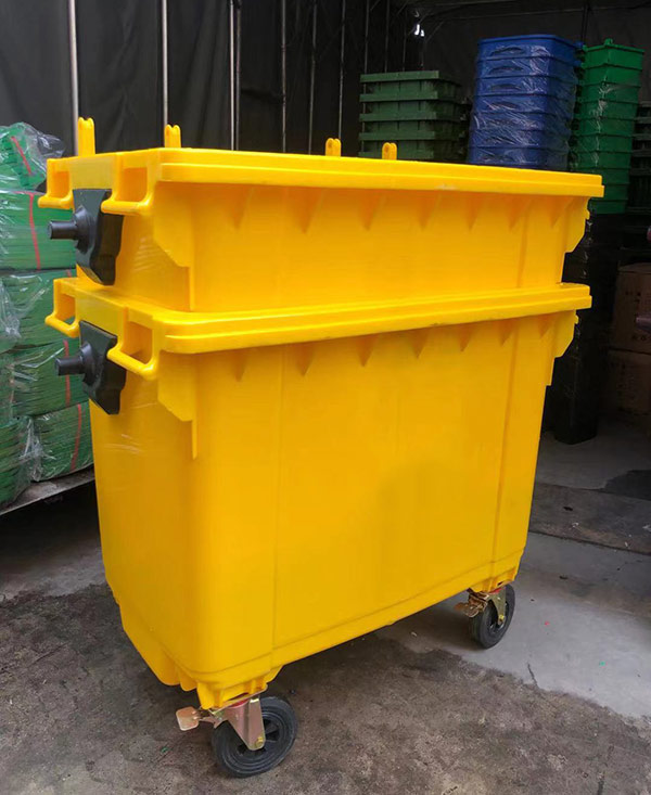 Thùng rác thiết kế chắc chắn, đảm bảo chất lượng