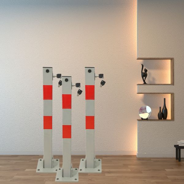 Mẫu trụ khóa giữ chỗ để xe ô tô