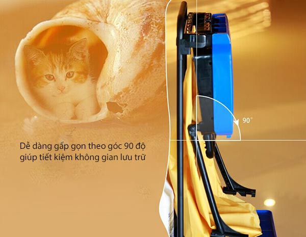 Nắp túi vải có thể gấp gọn
