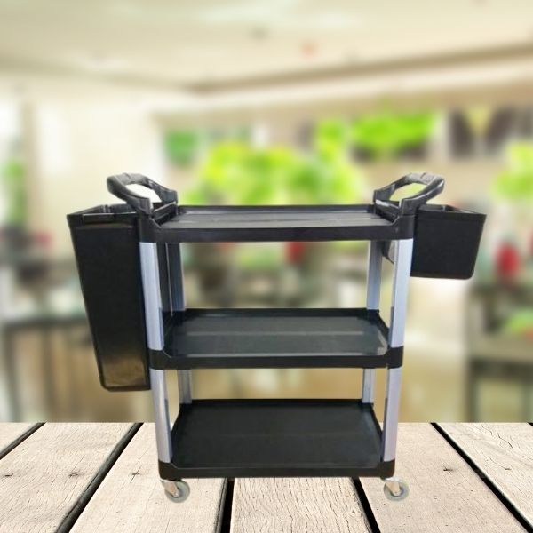 Xe đẩy phục vụ đồ ăn dọn bàn đa năng
