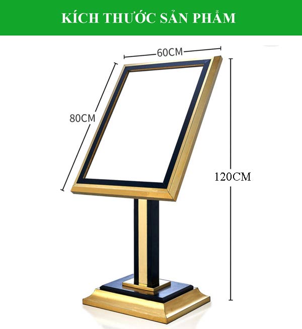 Kích thước bảng chào khách sạn