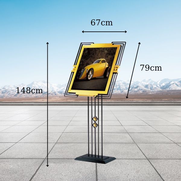 Kích thước bảng chào đón khách tiền sảnh