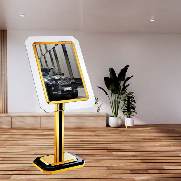 Bảng menu mặt kính khung inox cao cấp