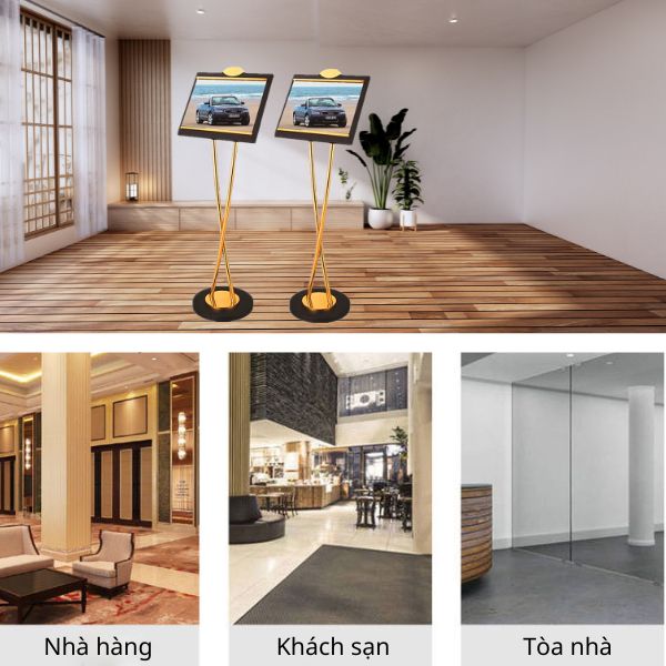 Bảng thông tin được sử dụng ở nhiều không gian