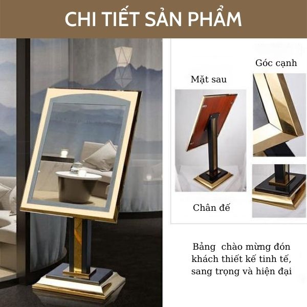 Thiết kế bảng thông báo kiểu dáng chắc chắn
