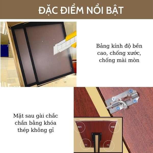 Tham khảo nhanh đặc điểm thiết kế bảng thông tin sự kiện