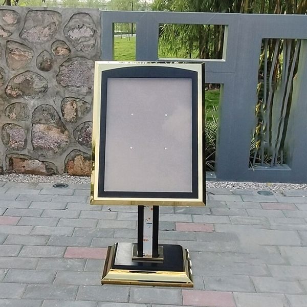 Hình ảnh thực tế của bảng menu thông tin sự kiện