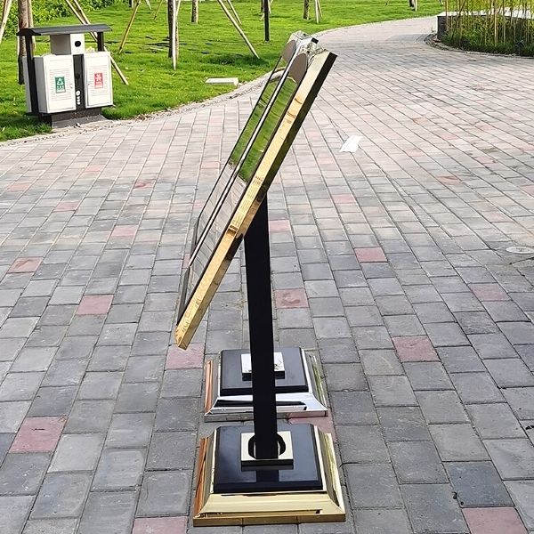 Hình ảnh thực tế của bảng menu thông tin sự kiện