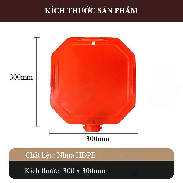 Chi tiết cụ thể kích thước biển báo