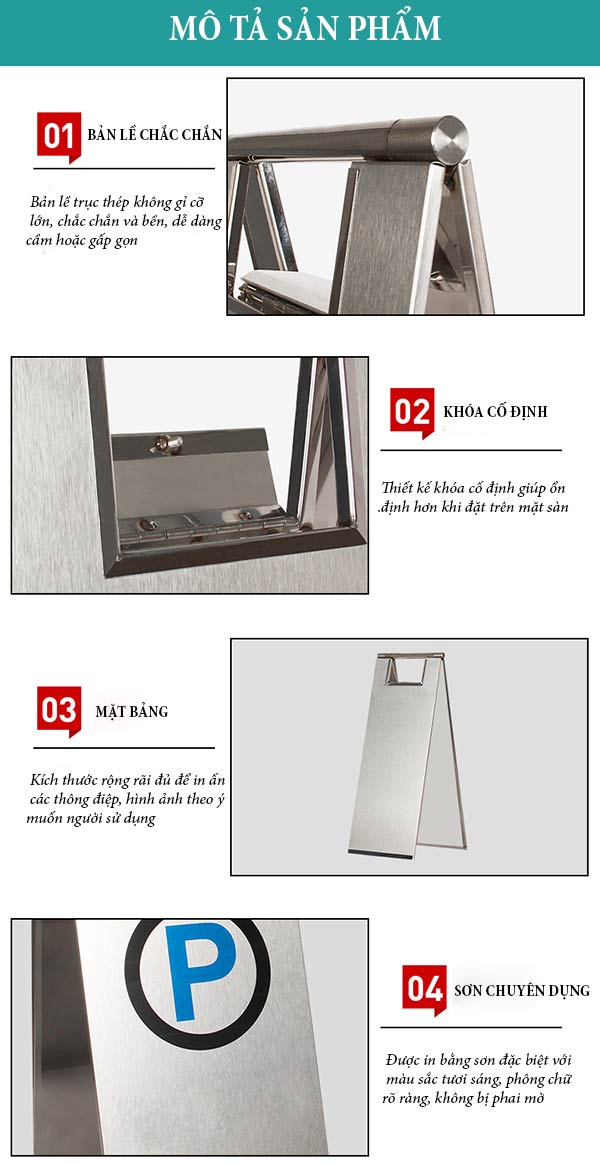Tham khảo nhanh các đặc điểm của biển báo hiệu inox