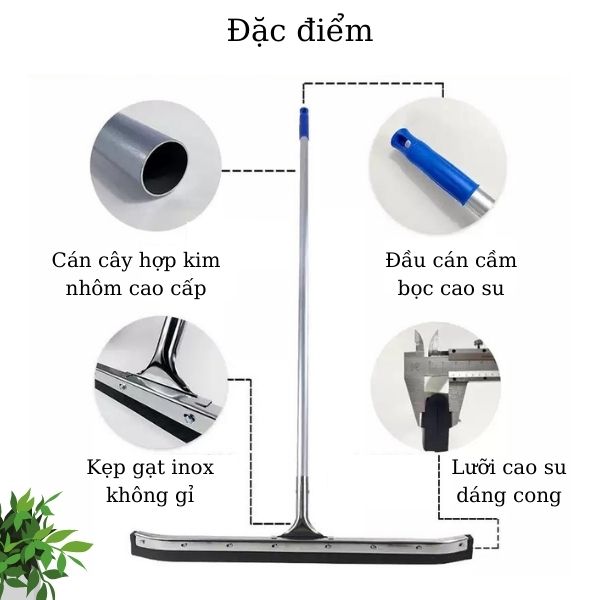 Tham khảo đặc điểm thiết kế bộ gạt sàn nhà ướt