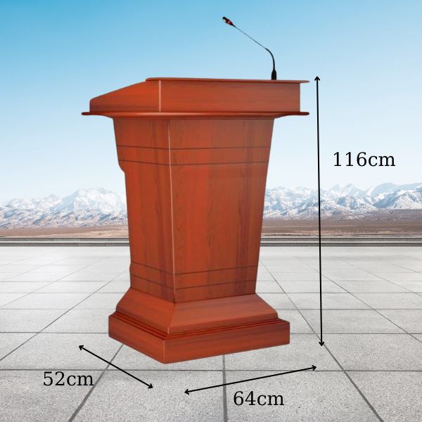 Cụ thể kích thước bục phát biểu sự kiện