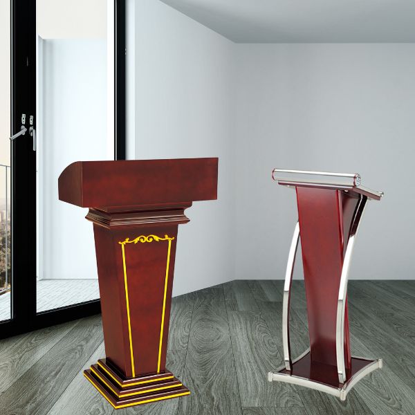 Paloca có sẵn bục phát biểu sự kiện, hội trường