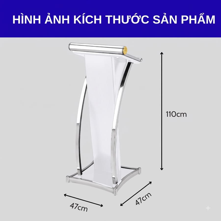 Kích thước bục đứng phát biểu