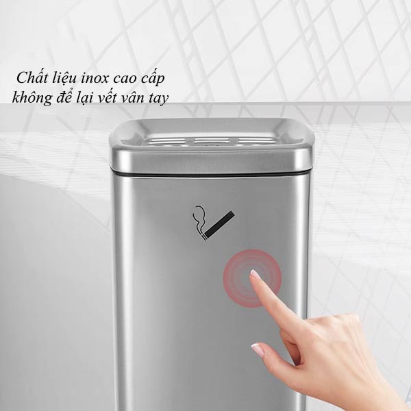Bề mặt inox nhẵn bóng, chống bám vân tay