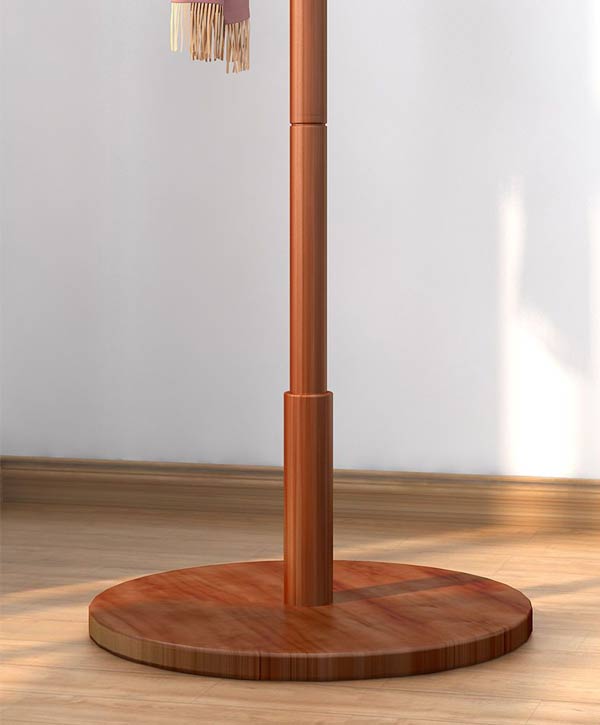 Chân đế tròn rất vững chãi