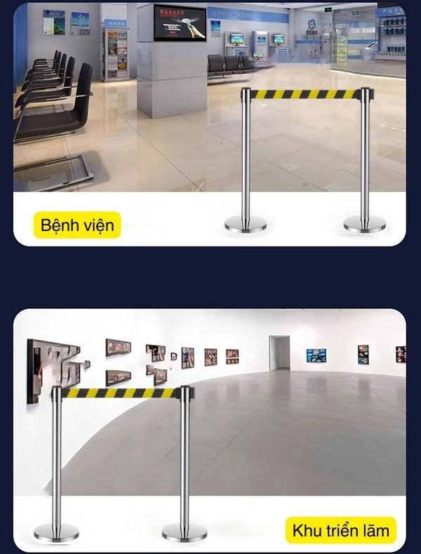 Mẫu cột chắn phân làn có tính ứng dụng cao