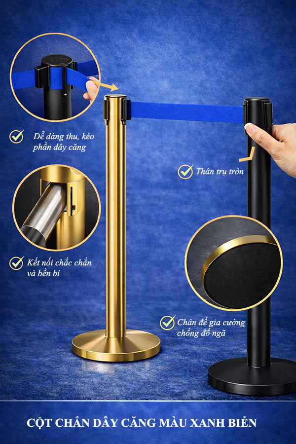 Cụ thể các đặc điểm cấu thành trụ chắn dây căng