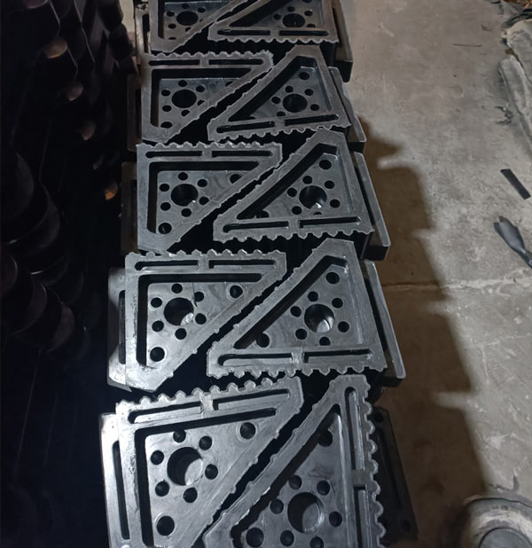 Paloca có sẵn cao su chèn bánh xe di động