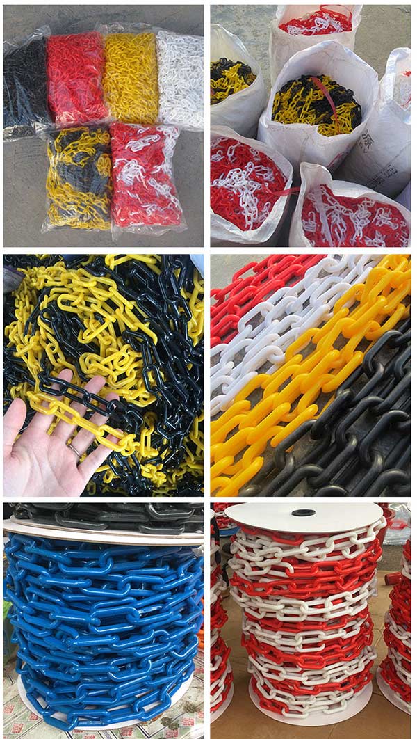 Paloca sẵn số lượng lớn các loại dây xích nhựa nối cọc tiêu