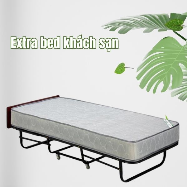 Mẫu giường phụ extra bed nệm 20cm