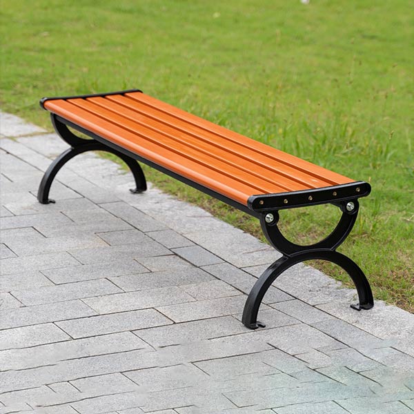 Ghế băng gỗ dài công viên ngoài trời