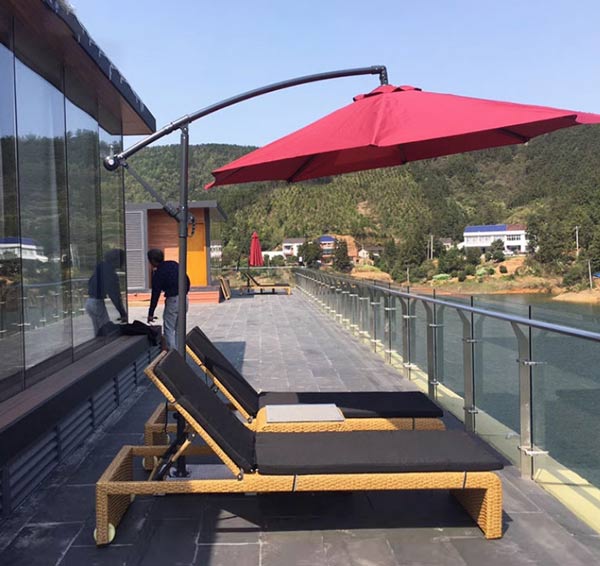 Bàn ghế hồ bơi nghỉ dưỡng ngoài trời