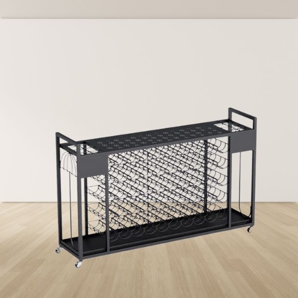 Mẫu kệ để ô dù 5 tầng có bánh xe