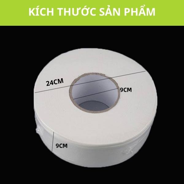 Cụ thể kích thước cuộn giấy vệ sinh loại 700g