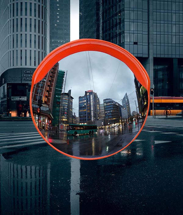 Gương cầu lồi giao thông D60cm