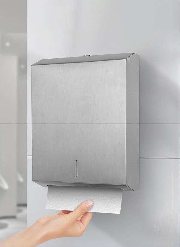 Lắp đặt hộp để giấy vệ sinh treo tường ở độ cao vừa phải