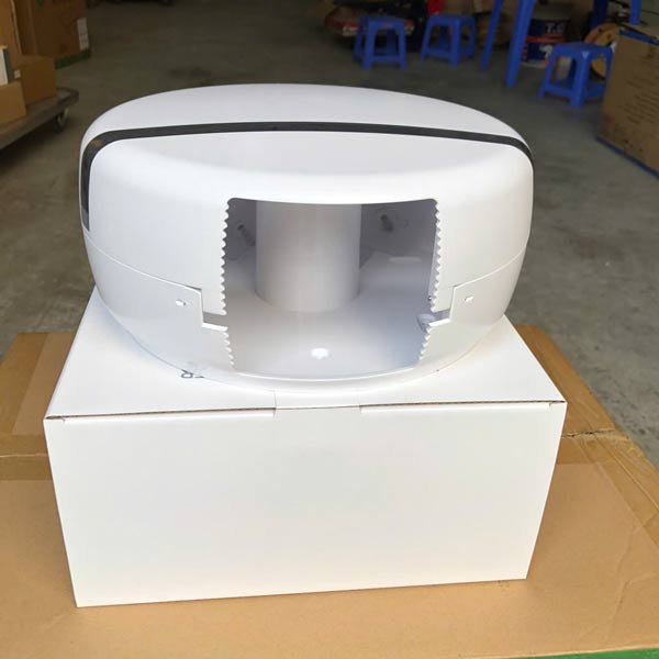 Hình ảnh thực tế hộp tròn để giấy lau tay