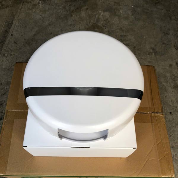 Hình ảnh thực tế hộp tròn để giấy lau tay