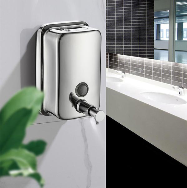 Hộp inox đựng nước rửa tay 500ml