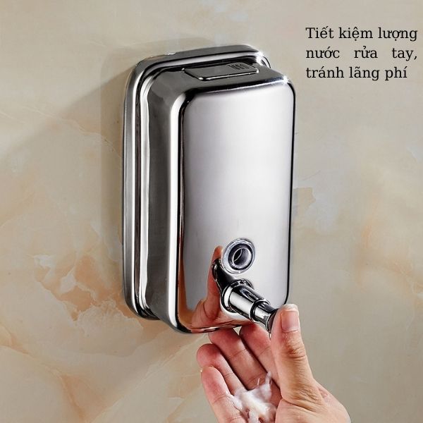 Nút nhấn lấy dung dịch nước rửa tay