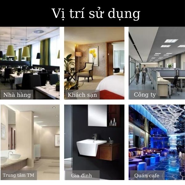 Hộp inox đựng nước rửa tay 500ml của Paloca dùng tại nhiều không gian