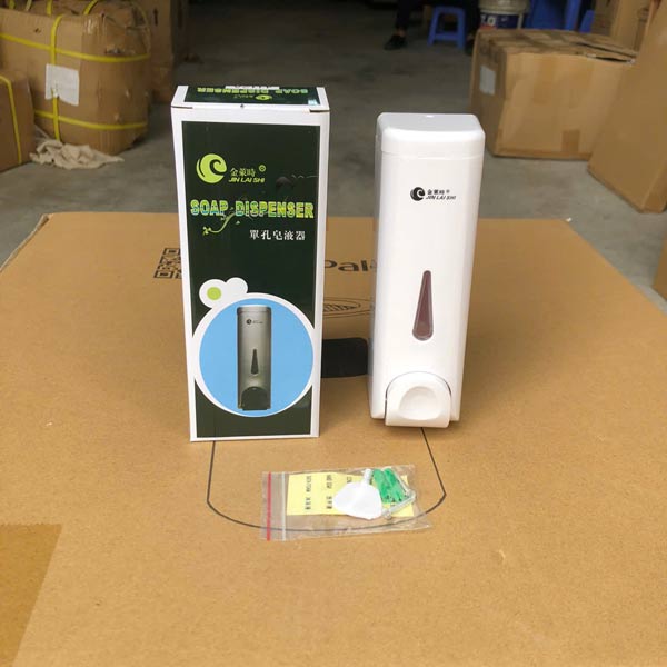 Hình ảnh thực tế hộp nhựa đựng nước rửa tay 1 ngăn