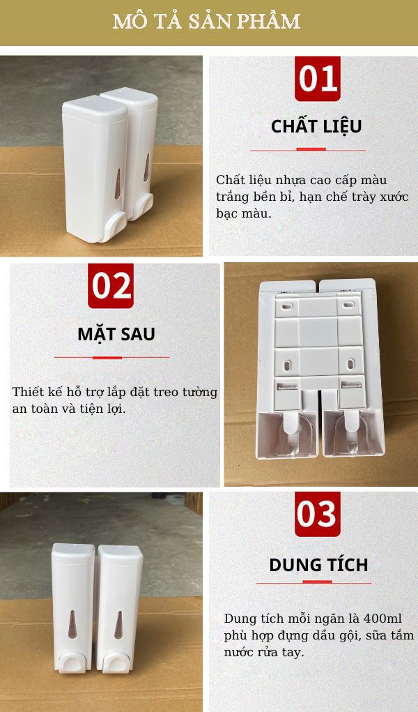 Tham khảo đặc điểm thiết kế hộp đựng dung dịch