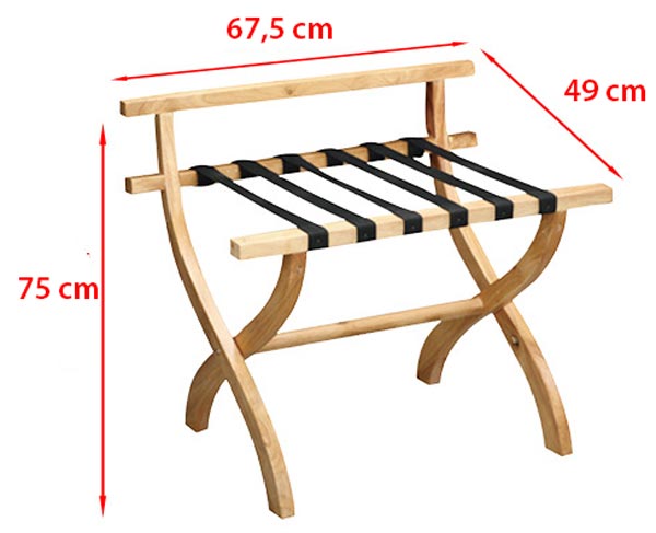 Tham khảo kích thước kệ để vali, hành lý