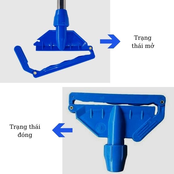 Kẹp nhựa dễ dàng đóng mở